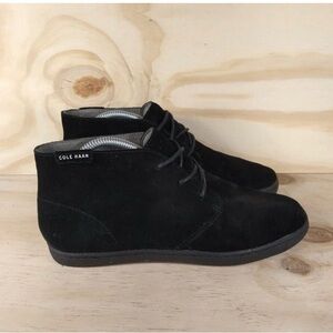 Cole Haan Men's Black Suede Chukka Boots